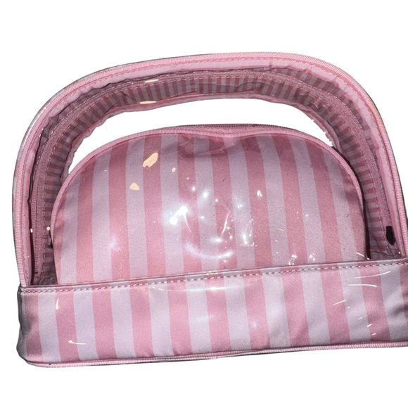 Victoria's Secret Pink and White Quilted Bag - Picture 2 of 4